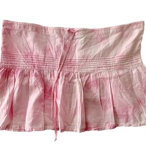 💥50% sale💥Raviya pink tie dye mini skirt size L. E#174